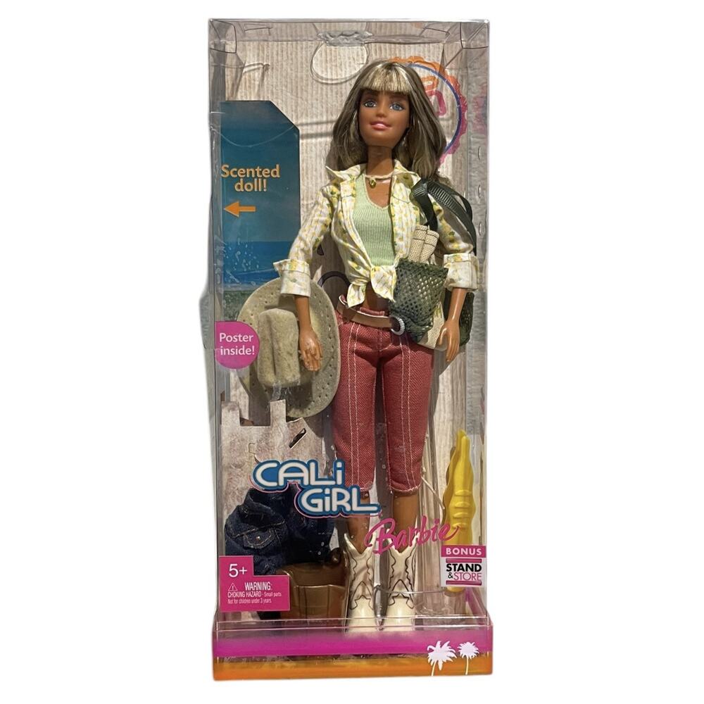 BARBIE CALI GIRL SCENTED DOLL 2004 COWGIRL HORSEBACK RIDINGS MATTEL G9058